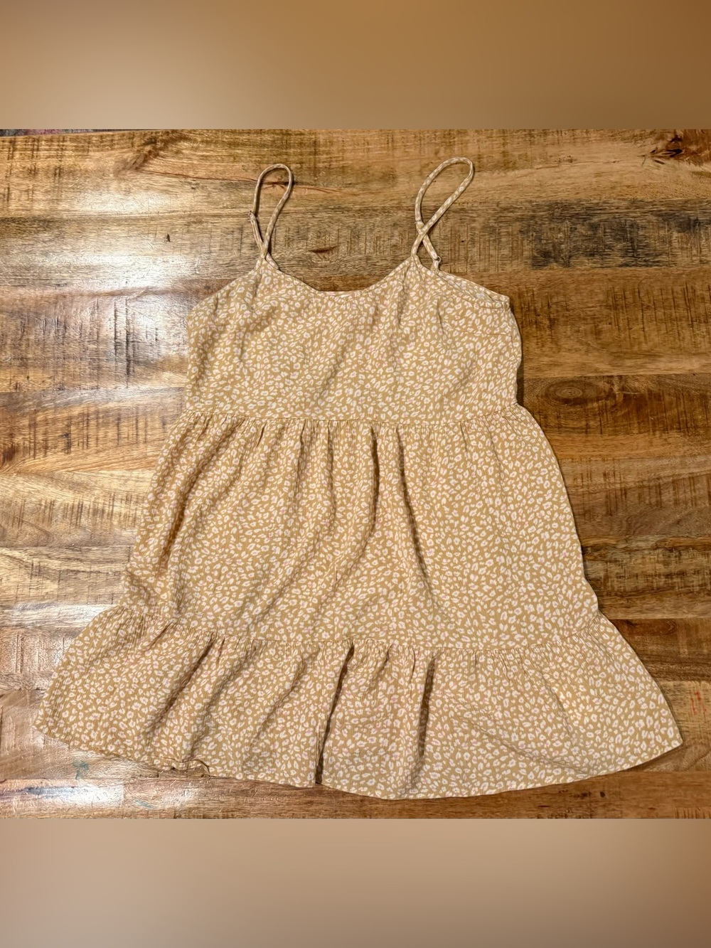 Billabong Tiered Mini Dress Size Large